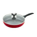 Vision NS Glamour Fry Pan 
with Lid (Marun) -26 CM