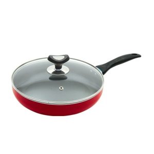 Vision NS Glamour Fry Pan 
with Lid (Marun) -26 CM