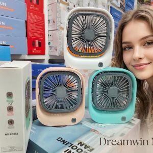 Mini Fan for Kids – Cool, Safe & Fun 🌈