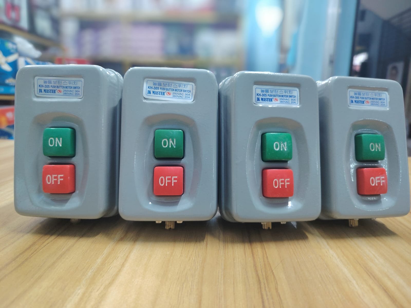 JK MASTER KH-305 Push Button Motor Switch 30A